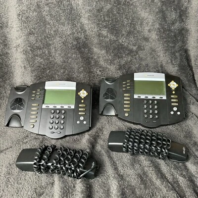 Polycom SoundPoint IP650 IP 650 Digital Telephone 2201-12630-001 Lot Of 2 - Image 1 of 4