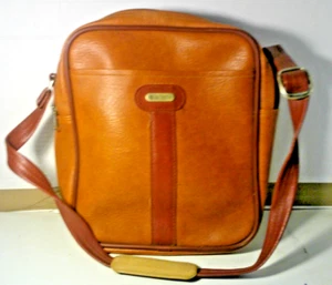 Vintage Samsonite Tasche ~ Gepäck ~ verstellbarer Schultergurt ~ 13" x 11" x 4" ~ braun - Bild 1 von 5