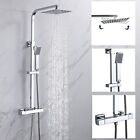 Thermostat Shower System, Square Thermostatic 38 &#176;C Shower Mixer