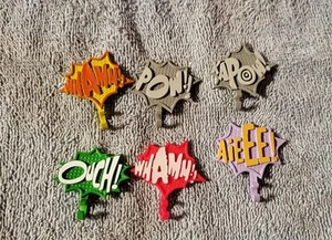 McFarlane DC Retro 66 Action Word Bubbles TV Batman Robin Classics für 6" Scale - Bild 1 von 1