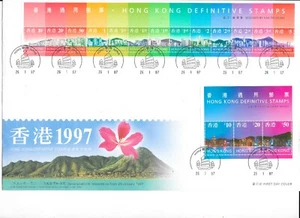 HONG KONG SGMS864/5 HK SKYLINE M/S ON FDC - Picture 1 of 1