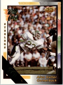 1992 Wild Card Football "Stripe" Parallel Cards - Picture 1 of 31