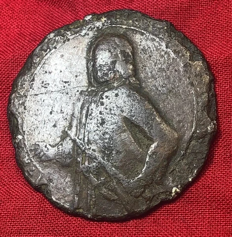 1739 Admiral Vernon Medal, Porto Bello, Adams Cover