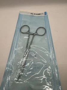 Hémostat Chirurgical 5 en Halsted Moustique Courbe Standard Acier Inoxydable HS 100-4862 - Photo 1/2