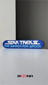 Exhibición del logotipo de Spock de Star Trek 3 The Search Beena Studio - Imagen 1 de 2