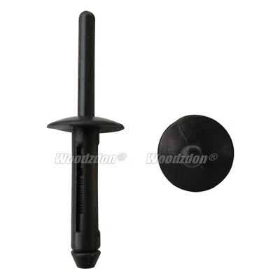 QTY.100 Nylon Blind Rivet Fender Bumper Clip 34201631 for Jeep WJ Grand Cherokee - Image 1 of 3