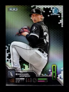 2019 BOWMAN CRHOME TOP 100 #8 MICHAEL KOPECH QTY CHICAGO WHITE SOX - Picture 1 of 1