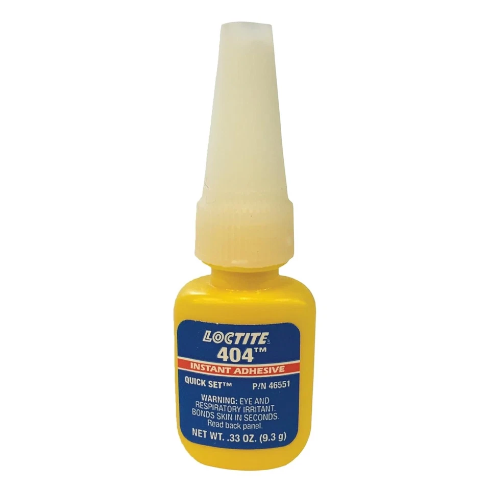 Loctite 404 Instant Adhesive Henkel 0.33oz / 9.3g Bottle 135465