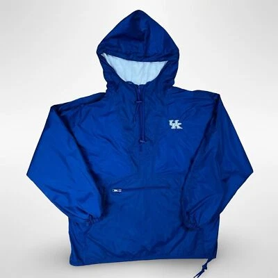 Jaqueta com capuz University of Kentucky Wildcats Wind Breaker Rain Coat tamanho XL - Imagem 1 de 4