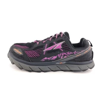 Altra Lone Peak 3.5 Trail Running Shoes Womens Size 8 EU 39 Black Purple Sneaker - Image 1 of 4