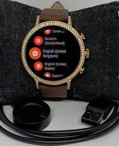 Fossil Gen 4 Authentic Digital Dial Smart Watch Custom Band FTW6011 LT440 - Picture 1 of 12