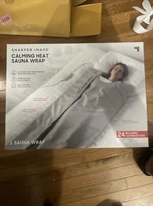 Sharper Image Calming Heat Sauna Wrap, 8 Wärmestufen, 3 Massagevibrationen - Bild 1 von 2