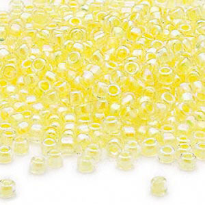 200 Inside Color Matsuno 6/0 Glass Seed Beads Translucent & Rainbow Spacer Beads