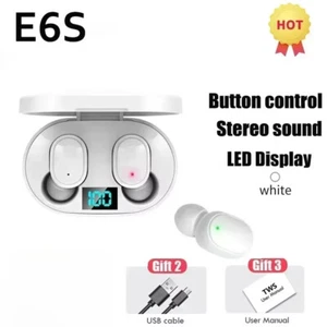 TWS Wireless Bluetooth Earbuds Waterproof Bluetooth Headset Noise Cancelling - Picture 1 of 29