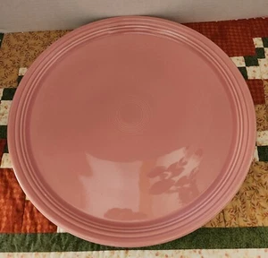 Homer Laughlin Fiesta Rose 15" Baking Pizza Tray - Picture 1 of 3