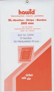 HAWID - Klemmtaschen - mounts - pochettes - 22090 - SL-Streifen - 265mm - Bild 1 von 1