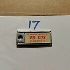 1968 Illinois 28 073 DAV Mini License Plate Key Chain Tag Disabled Am Vet (17)