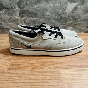 Nike Braata Mens Sz 7 EU 40 Gray Suede Skate Tennis Shoe Sneaker - Picture 1 of 9