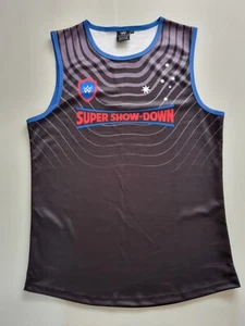 WWF World Wrestling 2018 Wrestle Mania Raw XXL Super Show down Tour footy shirt - Bild 1 von 4