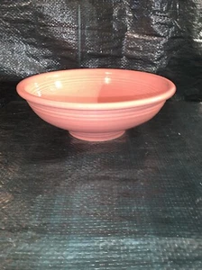 Vintage Fiesta Standschale 9-7/8" Durchmesser Fiesta Rose - Bild 1 von 3