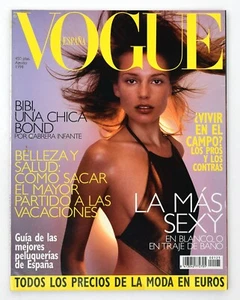 VOGUE ESPAÑA Spain Magazine No.125 August 1998 - BRIDGET HALL - Bild 1 von 6
