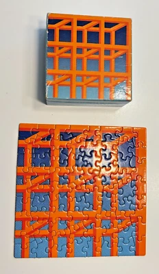 Vintage 1970 Construction Jigsaw Puzzle Springbok Complete - Image 1 of 4