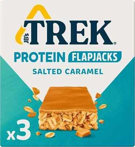 TREK Protein Haferriegel - Salted Caramel 50g x 3 Riegel kostenloser Versand weltweit - Bild 1 von 5