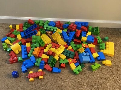 mega bloks first builders Set Over 155 Parts Pieces - Image 1 of 3