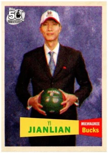 2007-08 Topps #116 Yi Jianlian - 1957-58 Variations RC FREE SHIPPING! - Picture 1 of 2