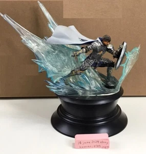 Final Fantasy XIV 14 Endwalker Ritter Figur mit Schwert Schild FF14 Quadrat - Bild 1 von 10