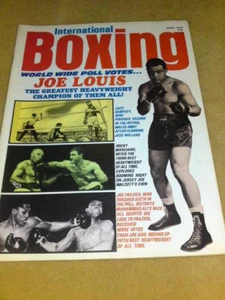 BOXING INTERNATIONAL - JOE LOUIS - April 1974 - Picture 1 of 1
