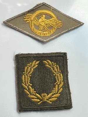 Orig WW2 US Army Meritorious   Unit Citation Ruptured Duck SSI Patch Insignia - Image 1 of 4