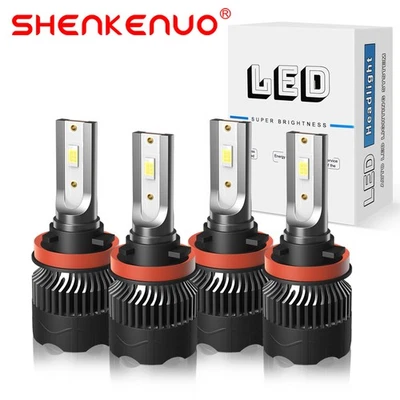 For Chevy Captiva Sport 2012 2013 2014 LED Headlight Bulbs Kit High/Low Beam - Изображение 1 из 4