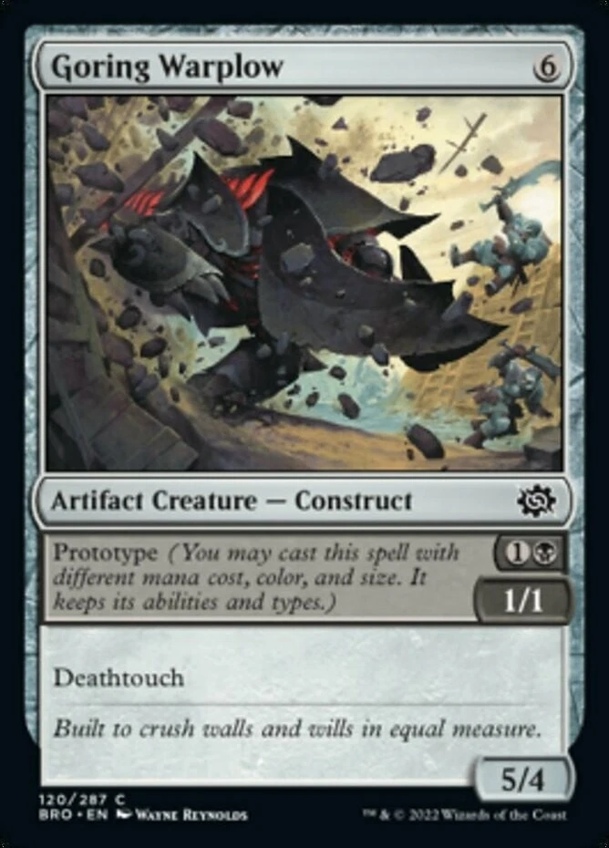 x1 Goring Warplow - The Brothers' War - NM - MTG - Image 1 of 1