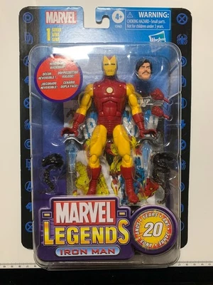 Hasbro Marvel Legends Iron Man 20th Anniversary Action Figure Series 1 - Image 1 of 2