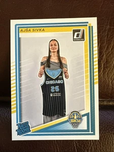 2025 Panini Donruss WNBA - Rated Rookie Ajsa Sivka #93 (RC) - Picture 1 of 2