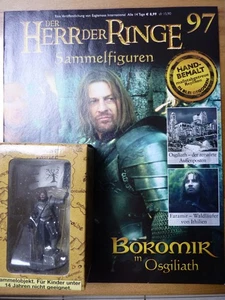 Der Herr der Ringe Sammelfiguren Nr 97 Boromir handbemalt mit Begleitheft - Bild 1 von 2