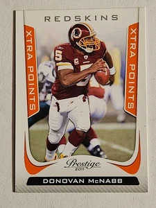 Donovan McNabb - 2011 Prestige Xtra Points Orange Insert Card - Bild 1 von 2