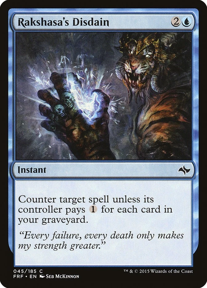 Rakshasa's Disdain Fate Reforged Regular - Image 1 of 1