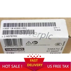 New Siemens 6ES7138-6DB00-0BB1 6ES7 138-6DB00-0BB1 SIMATIC ET 200SP - Picture 1 of 10
