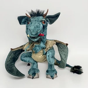 Folkmanis Blue Sky Dragon Plush Full Body Hand Puppet - Picture 1 of 13