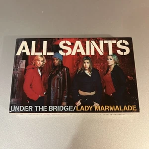 ALL SAINTS UNDER THE BRIDGE / LADY MARMALADE CASSETTE single 4 TRACKS HOUSE  - Picture 1 of 2