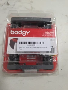 Neu Farbband für Evolis Badgy100 Badgy200 Cbgr0100c 100 Druck - Bild 1 von 3
