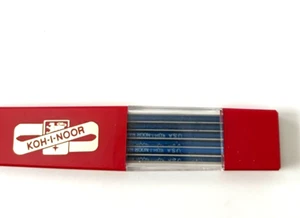 KOH-I-NOOR Clutch 11 Blue Pencil LEAD 2200-I Mine Ejectomatic Drafting Vintage - Bild 1 von 2