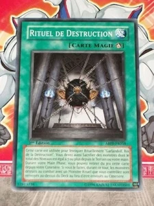 Carte Yu Gi Oh RITUEL DE DESTRUCTION ABPF-FR058 x 3 - Picture 1 of 1