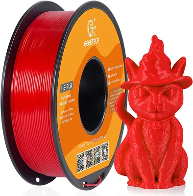 【Compra 5 Paga 3(Añade 5】Geeetech PLA PETG TPU ABS+ Filamento Impresora 3D 0.5/1kg 1.75mm Foto 1 de 4