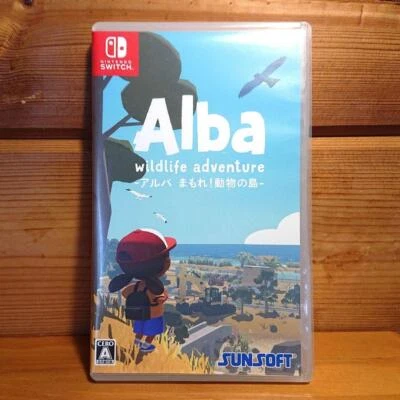Alba Wildlife Adventure Protect! Animal Island Nintendo Switch Used From Japan 2 - Image 1 of 3