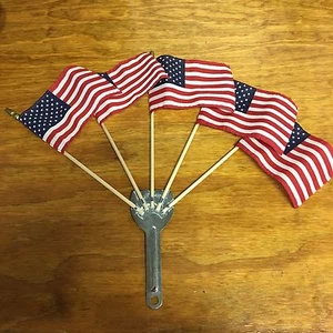JUEGO DE BANDERA AMERICANA PARA BICICLETAS SCHWINN SEARS MURRAY Y OTROS - Imagen 1 de 4