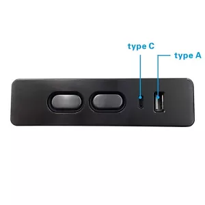 2 Button 5 Pin Switch Control for Power Recliner Electric Sofa with USB A C Port - Picture 1 of 6