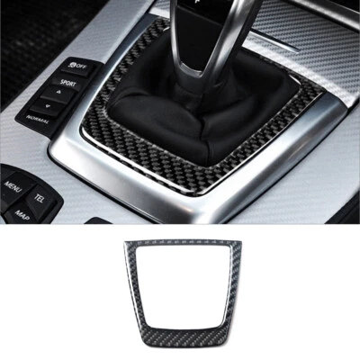 Cubierta de cambio automático interior de fibra de carbono para BMW Z4 E89 2009-2016 Foto 1 de 4